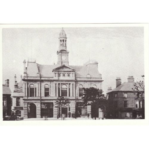 Postcard Town Hall Buxton Derbyshire Peak District Edwardian View