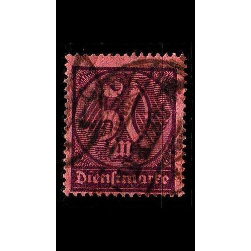GERMANY REICH Dienst [1922] MiNr 0073 ( O/used ) [La]