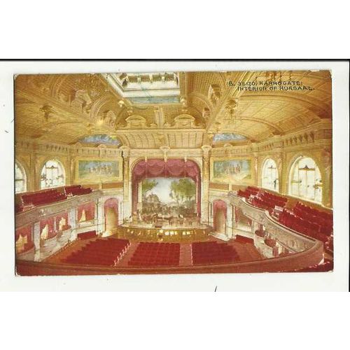 Yorkshire HARROGATE Kursaal Interior Postcard by Celesque (B.36120)