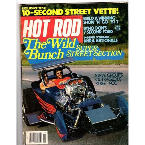 Hot Rod November 1978 The Wild Bunch and Dyno Don's 7 second Ford