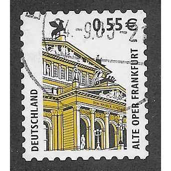 GER 2002 55c(S/A) 'TOURIST SIGHTS' FINE USED (EBID60-284)