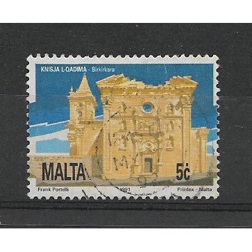 Malta.SG909 5c Birkirkara Church.Fine Used.Feb20