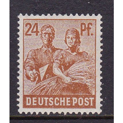 GERMANY 1947 ALLIED ZONE 24pf WORKER FARMER MINT SG936