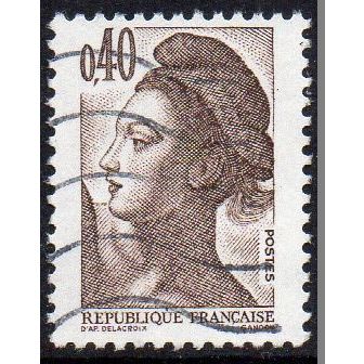 France 1982 Liberty 0.40 Fr Used