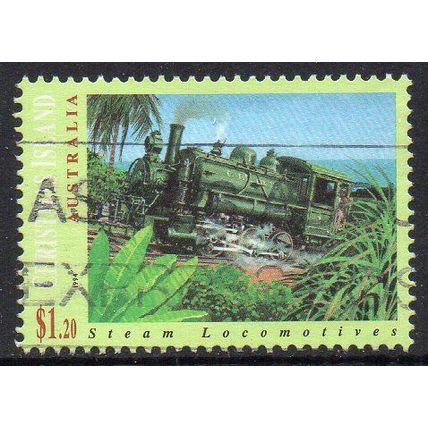 Christmas Island 1994 Railways - Locomotive No.1 $1.20 Used