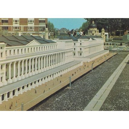 Carlton House Terrace Tucktonia Dorset Miniature Model Postcard