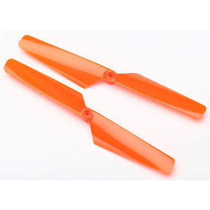 TRA6630 TRAXXAS Rotor blade set, orange (2)/ 1.6x5mm BCS (2)