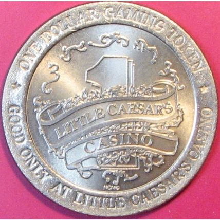 Little Caesars. $1 Casino Token. Las Vegas, NV. U27.