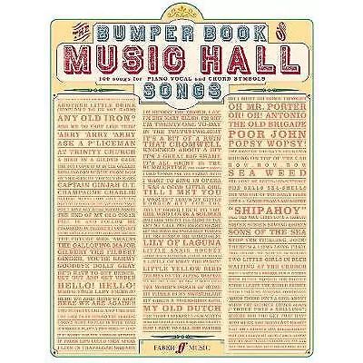 Bumper Book Of Music Hall Songs (Paperback, 2008)