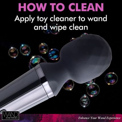 Diamond Head 24X Rechargeable Silicone Wand Essentials Massager Hitachi Like New