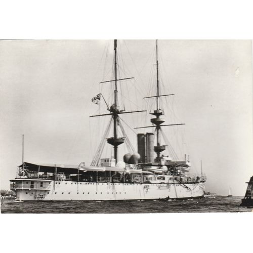 H.M.S. Renown 1895 Battleship Shipping Postcard (S12207)