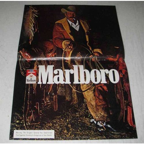 1974 2-page Marlboro Cigarettes Ad