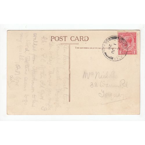 The Cross Lustleigh Devon 1926 Postcard