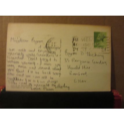 HALLS OF RESIDENCE, UNIVERSITY OF KEELE, STAFFORDSHIRE used postcard 1979? pm =