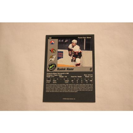 Radek Hamr 1993 Classic Pro Hockey Prospects NO. 142