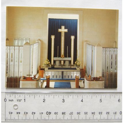 old Postcard The Screens, St Matthews Church, Millbrook, Jersey