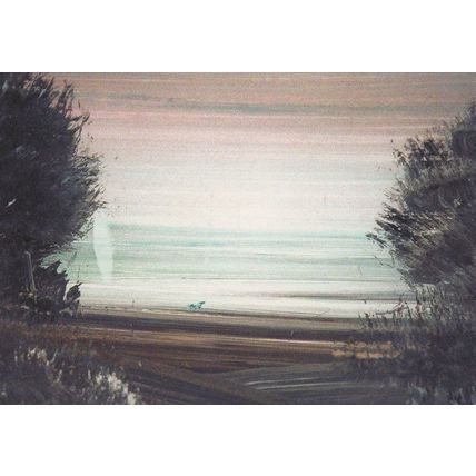 Ted Stourton Cornwall Artist Hand Signed Painting Postcard