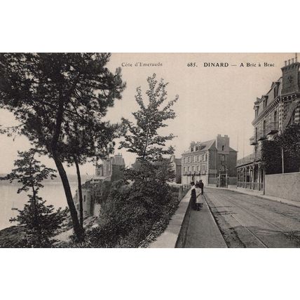 Dinard A Bric A Brac Antique French Postcard