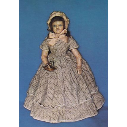 Shaftesbury Dorset Victorian Doll Postcard