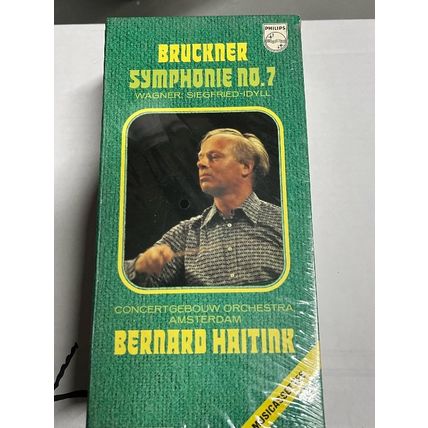 Bruckner Symphonies # 7..Bernard Haitink.2.Cassettes Sealed With Booklet