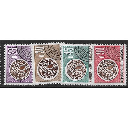 1971 Michel 1761/1764 - MNH (**) - pre-cancelled