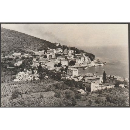 Mošćenička Draga, c.1950s - Putnik Foto Razglednica