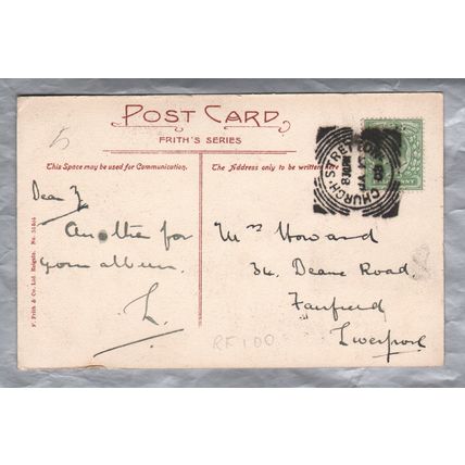 Church Stretton - Shropshire - Postally Used - Church Stretton 17th January 1908