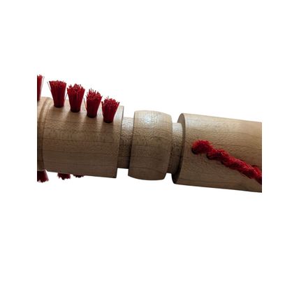 Dirt Devil MVP Ultra Vacuum Brush Roll 2920375000 Wood Square End Caps 13.75"L