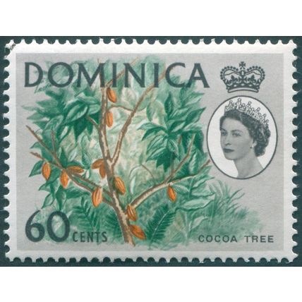 Dominica 1963 60c Cocoa Tree SG175 CTO