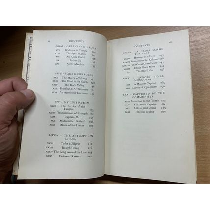 1956 ANDRE MIGOT "TIBETAN MARCHES" ILLUSTRATED VINTAGE HARDBACK BOOK (P3)