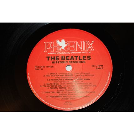 The Beatles 3LP Boxset-THE BEATLES THE HISTORIC RECORDINGS