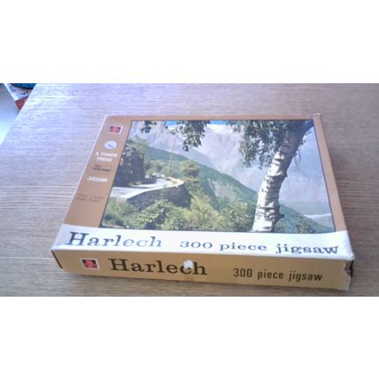 L'OISANS SCENE, FRANCE Jigsaw Puzzle (300 Piece) HARLECH by Tower Press (1970)
