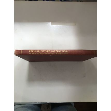 Popular Picture and Plan Book of Railroad Cars and Locomotives By Lucas 4380