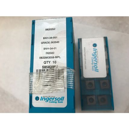 LOT 70 INGERSOLL SNH-34-001 CARBIDE INSERT Ingersoll IN2040 5820252,2040 ,EJ