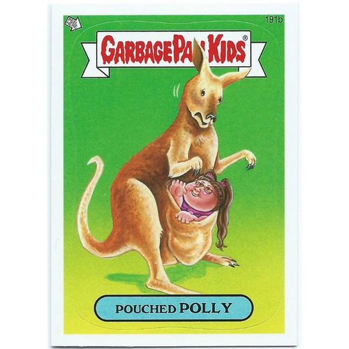 2013 Garbage Pail Kids Series 3 - #191b - Pouched Polly