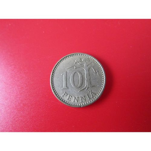 1972 FINLAND TEN PENNIA FREE POST. M