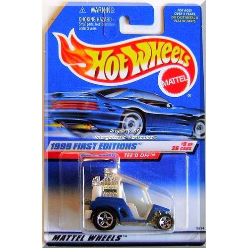 Hot Wheels - Tee'd Off: 1999 First Editions #9/26 - Collector #683 *Blue*