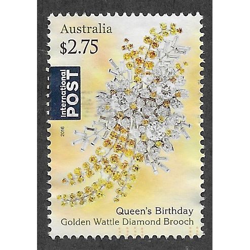 AUS 2016 $2.75 'QUEENS BIRTHDAY' FINE USED (EBID60-069)
