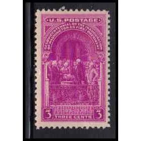 854 3c Washington Inauguration Fine MNH O6141