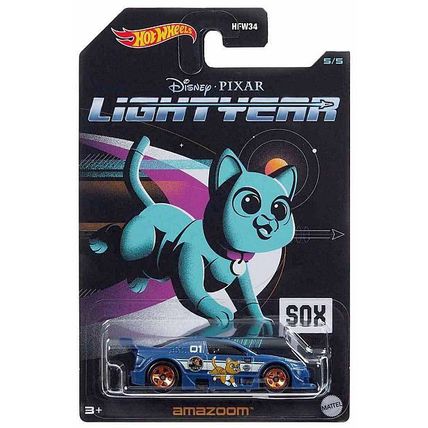 Hot Wheels - Amazoom: Disney Pixar Lightyear #5/5 (2022) *Blue / Sox / Walmart*