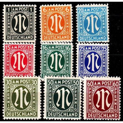 GERMANY Alliiert AmBri [1945] MiNr 0016 ex ( **/mnh ) [02]