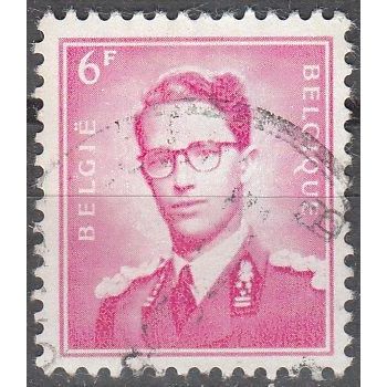 Belgique 1958 Michel 1129Y O Cote (2008) 0.20 € Roi Baudouin Cachet rond