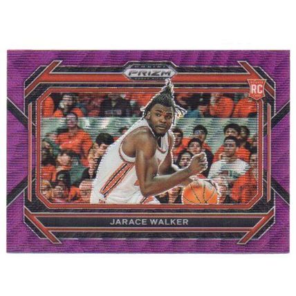 PRIZM PURPLE WAVE PRIZM JARACE WALKER ROOKIE REFRACTOR