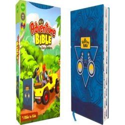 Adventure Bible Nirv, Adventure Bible For Early Readers, Leathersoft, Blue, Full