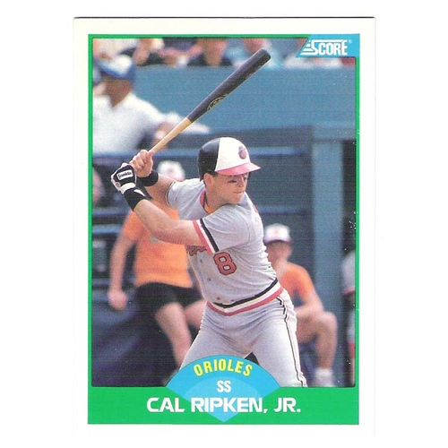 1989 Score baseball Cal Ripken Jr. #15 NM - HOF-Orioles