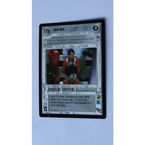 Star Wars CCG: Death Star II Limited # Karie Neth (A) light 2000 decipher