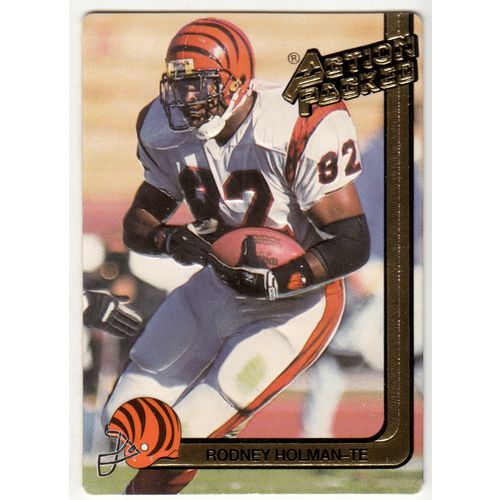 1991 Action Packed NFL Football card 37 Rodney Holman - Bengals