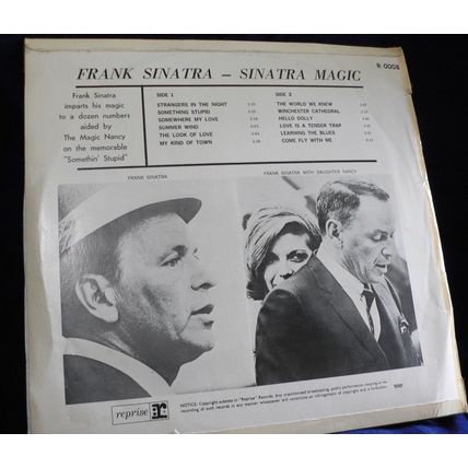 Frank Sinatra ‎– Sinatra Magic - Reprise R0008
