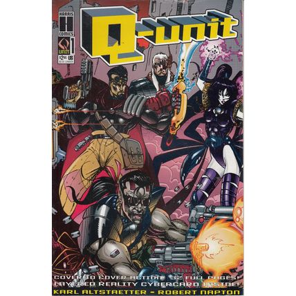 Q-Unit 1 - 1995 - Harris Comics - Fine/Very Fine