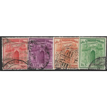 1973/1979 4 different values - fine used (o) - with wmk.